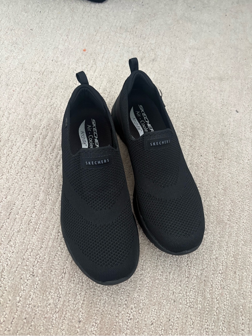 Skechers Black Knit Slip-On Sneaker NEVER WORN